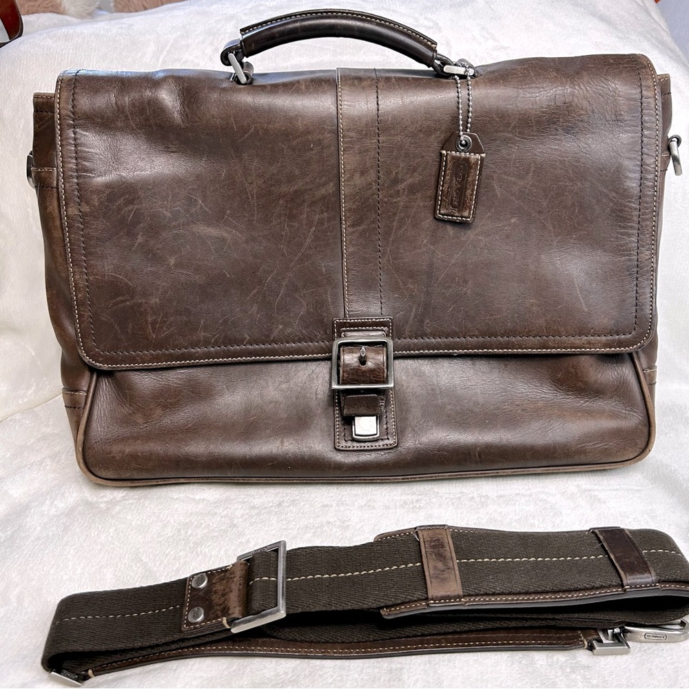 Coach | Leatherwear vintage briefcase